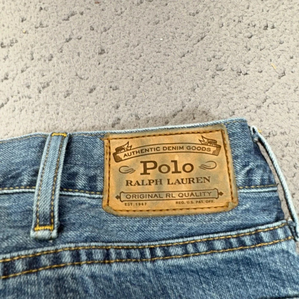 Polo Ralph Lauren Jeans Mens 40 Blue Hampton Relaxed Straight 5 Pocket Preppy
